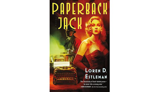 &#x27;Paperback Jack&#x27; by Loren D. Estleman (book cover)