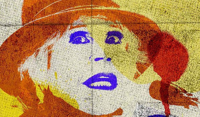 Illustration on Jane Fonda by Greg Groesch/The Washington Times