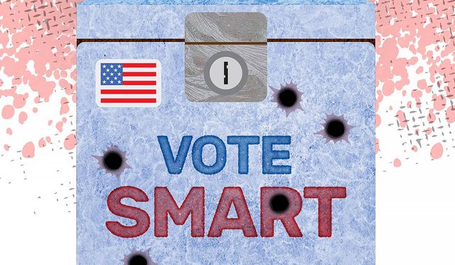 Vote Smart in Elections Illustration by Greg Groesch/The Washington Times