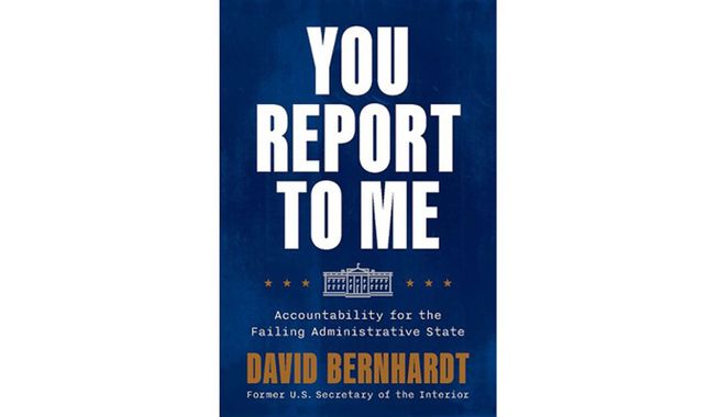 &#x27;You Report To Me&#x27; by David Berhardt (book cover)