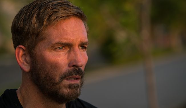 Jim Caviezel stars as former Homeland Security agent Tim Ballard, whose Operation Underground Railroad rescues child sex trafficking victims, in “Sound of Freedom,” an Angel Studios release that was third at box offices last weekend. (Photo courtesy of Angel Studios, used with permission.)