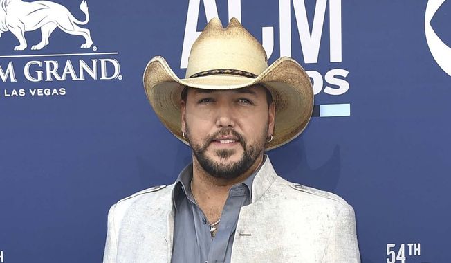 This April 7, 2019, file photo shows Jason Aldean at the 54th annual Academy of Country Music Awards in Las Vegas. Aldean released his ninth studio album with Broken Bow, the appropriately titled “9.” (Photo by Jordan Strauss/Invision/AP, File)