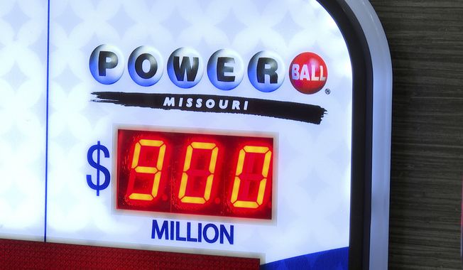 Powerball ticket sales continue to grow in St. Joseph, Mo., Monday, July 17, 2023, after no winner was selected in the previous drawing. (AP Photo/Nick Ingram)