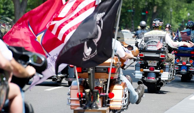 We Will Never Forget: Rolling Thunder®, Inc. Holds 32nd Ride For Freedom